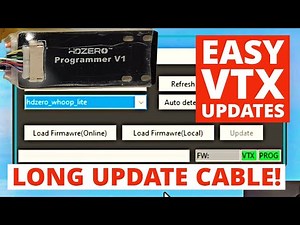 Tool for Fast HDZero VTX Updates from a PC