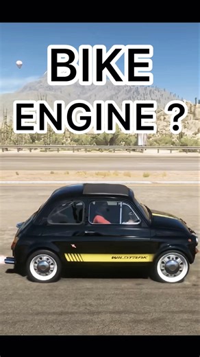 Incredible Bike Engine Swap in Forza Horizon! #shortsfeed #fh5 #racinggames