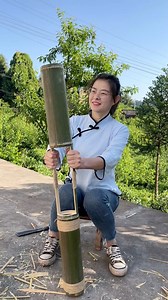 269K views · 3.7K reactions |  Watch This Rural Chinese Girl Create a Bamboo Bird Repeller with Ancient Skills | #viralvideo #handmade #diy #homemade #traditional #craft #bamboo #asmr #rurallife | 乡村灵子 | Facebook
