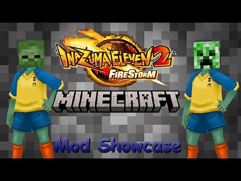 Zombie And Creeper | Inazuma Eleven Minecraft Mod Teaser