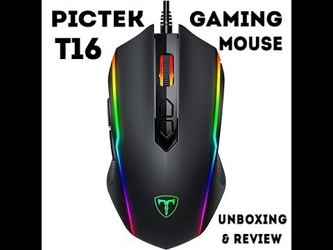 Pictek Gaming Mouse T16 (Unboxing and Review)