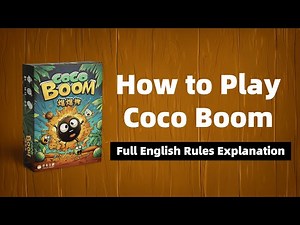 How to Play Coco Boom – Fast & Fun Party Card Game Rules (English Tutorial)