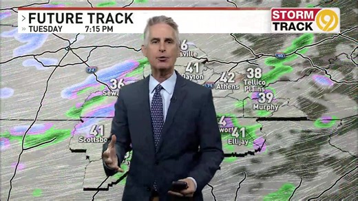 Tuesday Evening Weather Update Tracking scattered rain & snow showers tonight. Drier Wednesday & Thursday | Meteorologist David Glenn WTVC