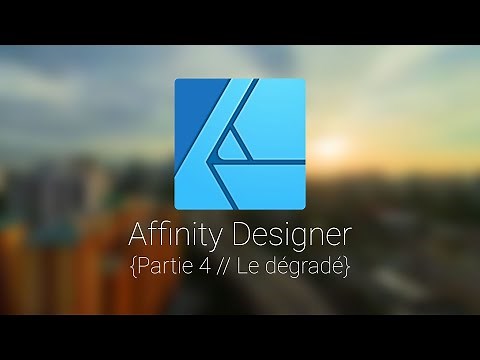 Affinity Designer: Tutorial 4, the color gradient