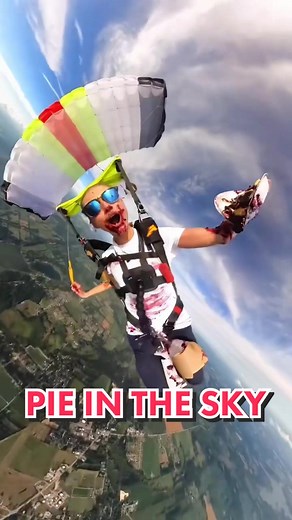 Napoleon Cafe right down the street from us has freshly made pies every day!!! We had to put it to the ultimate test.. and it passed with flying blueberries 🤩 go give them a try and then come in for a skydive ! Use code “TIK TOK” for $25 off your jump!! #Skydive #Skydiving #SkydiveTecumseh #PieInTheSky #MSU #UM #Warriors #Spartans #GoBlue #NapoleonCafe