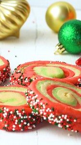 8.3K views · 65 reactions | These soft and chewy cookies are full of festive colors and covered in sprinkles for a Christmas cookie almost too pretty to eat! https://thestayathomechef.com/spiral-christmas-sugar-cookies/ | The Stay At Home Chef | Facebook