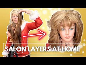 Layered Haircut Tutorial Step by Step | How to Get Salon Results at Home with Perfect Layers