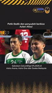 Azlan Alias! Σ(°Д°lll)/😨!! Saksikan aksi STL2025 secara langsung di Astro Arena saluran 801 & Sooka Malaysia #STL2025 #IniMilikKita #CelcomDigiSTL | SepakTakraw League