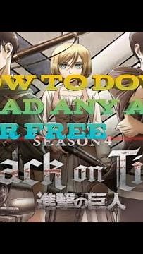 How to download any anime for free less than 90 mb