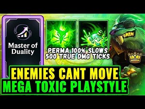 Most Toxic Playstyle: Infinite 99% Slow & 500 True Damage Every Second | League Arena Gameplay