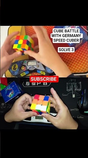 Rubik’s Cube Speed Test — 3x3 Race 💨3x3 Cube Showdown
