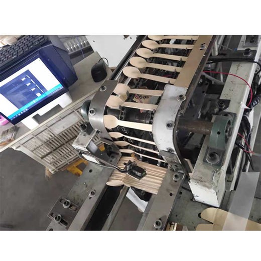 Disposable Wood Spoon Fork Production Line /wooden Cutlery Making Machine