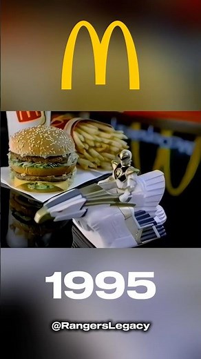 Power Rangers Commercial 1995 McDonalds #PowerRangers #McDonalds #MightyMorphinPowerRangers