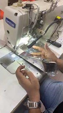 Industrial Belt Sewing Using Folder Method | Garment Production. #automation #machine #garments