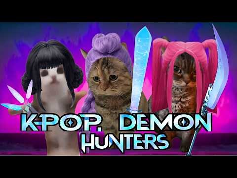 KPOP DEMON HUNTERS , episodio completo (meme de gatos)
