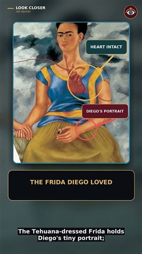 Frida Kahlo’s Bleeding Heart: The Two Fridas Explained #art #painting #fridakahlo #arthistory