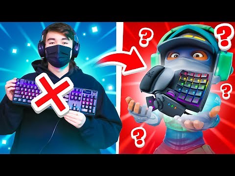 I USED THE WEIRDEST KEYBOARD?!