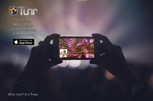Tunr – Streaming Music Visualizer for iPhone, iPad