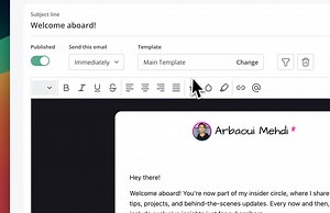 36 reactions | Finished setting up an email sequence on ConvertKit!...