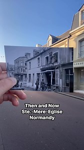 141K views · 4.2K reactions | Ste.-Mere-Eglise after D-Day #watch #history #afternoon #geschichte #france Source US Signal Corps | D-Day History | Facebook