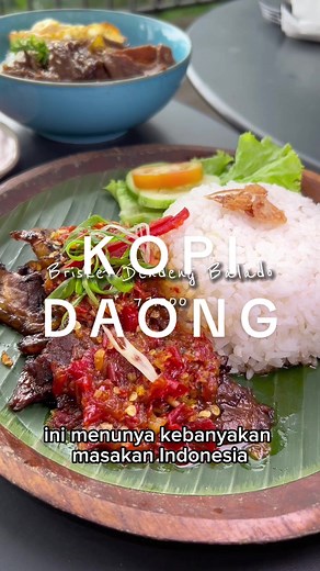 Kopi Daong: Tempat Kuliner & Cafe di Bogor yang Luas dan Adem