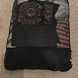 BAGAIL 4 Set/6 Set/8 Set Compression Packing Cubes Travel Accessories Expandable Packing Organizers (Cloth Pattern, 4-Burgundy)