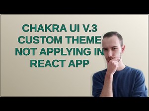 Chakra UI v.3 Custom Theme Not Applying in React App