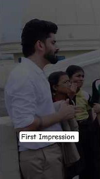 First impressions build trust fast. Show confidence, clarity, and positive energy.#firstimpression