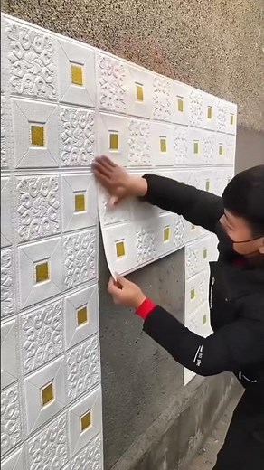 3D Wall Makeover in Minutes 🔥 | Brick Wallpaper