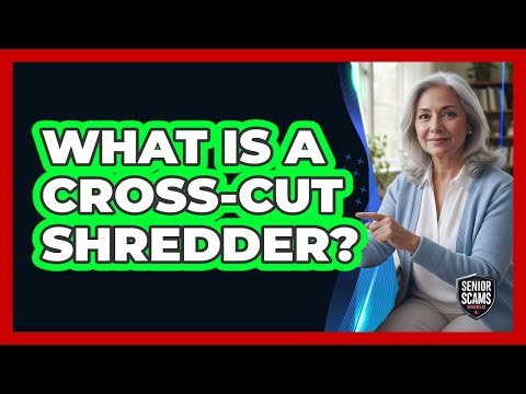What Is A Cross-Cut Shredder?