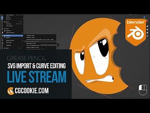 Importing SVG as a Grease Pencil object in Blender