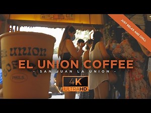 Coffeeshop ambiance: El Union Coffee in San Juan La Union