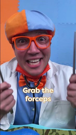 Blippi Plays Toy Doctor! 🧑‍⚕️#blippi #learning #shorts