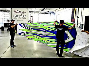 Wrapping a Jr. Dragster Hyper lapse