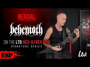Nergal (Behemoth) on the LTD Signature Series HEX-6 and HEX-200 | ESP Guitars