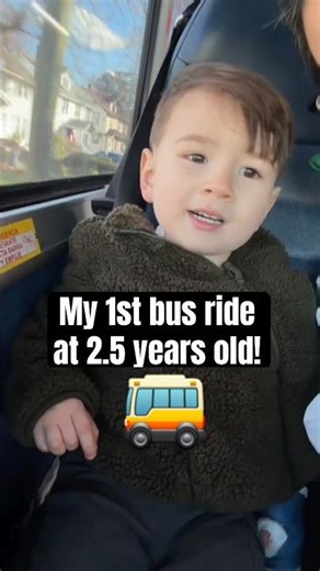 Our son broke his arm + 1st bus ride as a low impact activity💪🏻🤕#shortvideo