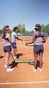 Wie man beim Tennis richtig zielt!