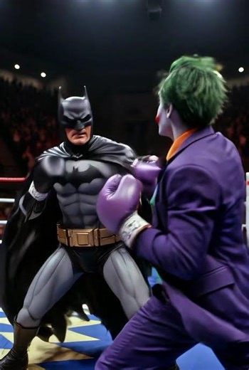 "Batman vs Joker: The Unstoppable Knockout!"