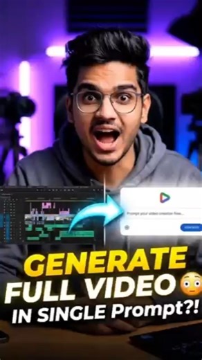 Generate a FULL Video with Just 1 Prompt! 🤯 #shorts #googlevids #ai #tech #wevideo #technology