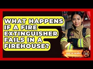 What Happens If a Fire Extinguisher Fails in a Firehouse? - Inside the Firehouse