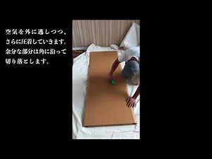 ダイノックシート 室内ドア補修工事