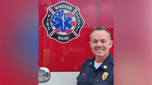 Maine governor directs flags to be lowered in honor of late Windham deputy fire chief