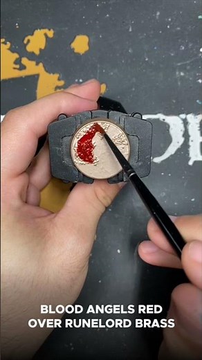 What It Looks Like Metallic: Blood Angels Red #shorts