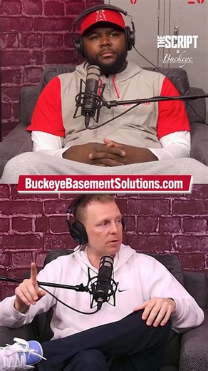 THE SCRIPT: A Podcast on the Ohio St Buckeyes on Instagram: "Are we still concerned about the offensive line? @buckeyebasementsolutions @cardale7_ @beanie26 @daveholmestv #sports #football #ohiostate #transferportal #ncaa"