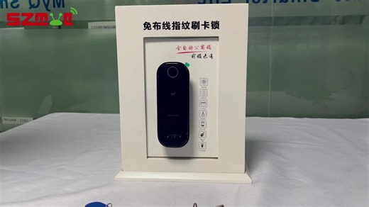 Tuya Smart WiFi for Aluminum Door Lock Double-sided Fingerprint IC/NFC Card Keyless Electronic Rim Lock Garden Lock