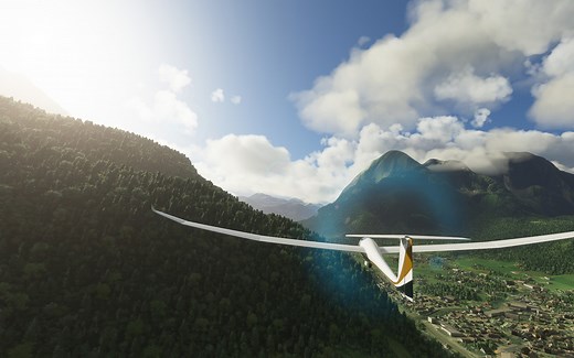 The first glider for MSFS is free and great fun to fly: meet the Discus-2b - MSFS Addons