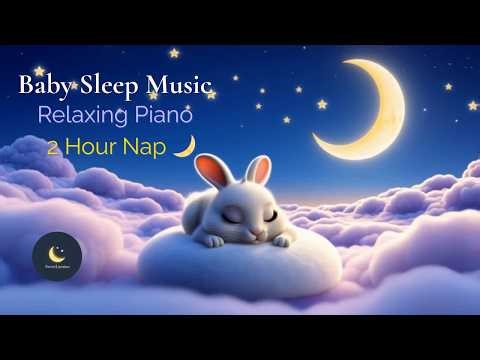 Baby Sleep Music 🎹 Relaxing Piano Lullaby | 2 Hour Loop 🌙