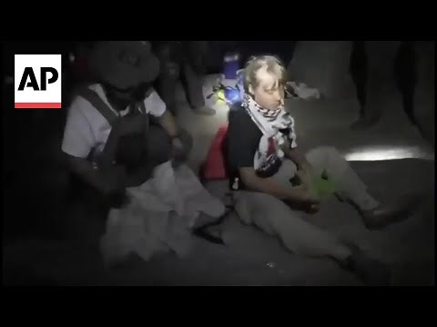 Israel shares video of Greta Thunberg as activists say flotilla intercepted