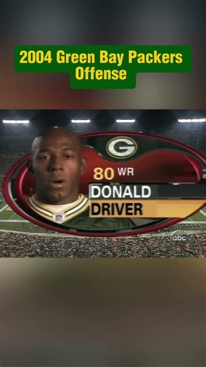 2004 Green Bay Packers Offense