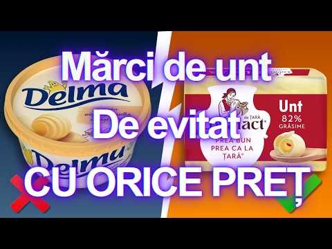 5 Mărci de Unt de EVITAT Cu ORICE Preț! (Și 2 Care NU Te Vor Otrăvi)